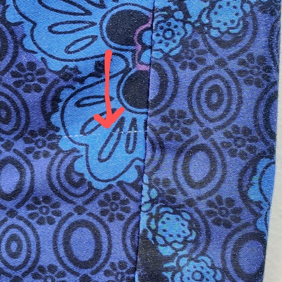 COLDWATER CREEK Blazer 10 Blue Paisley Open Front Lined Jacket - Picture 8 of 11